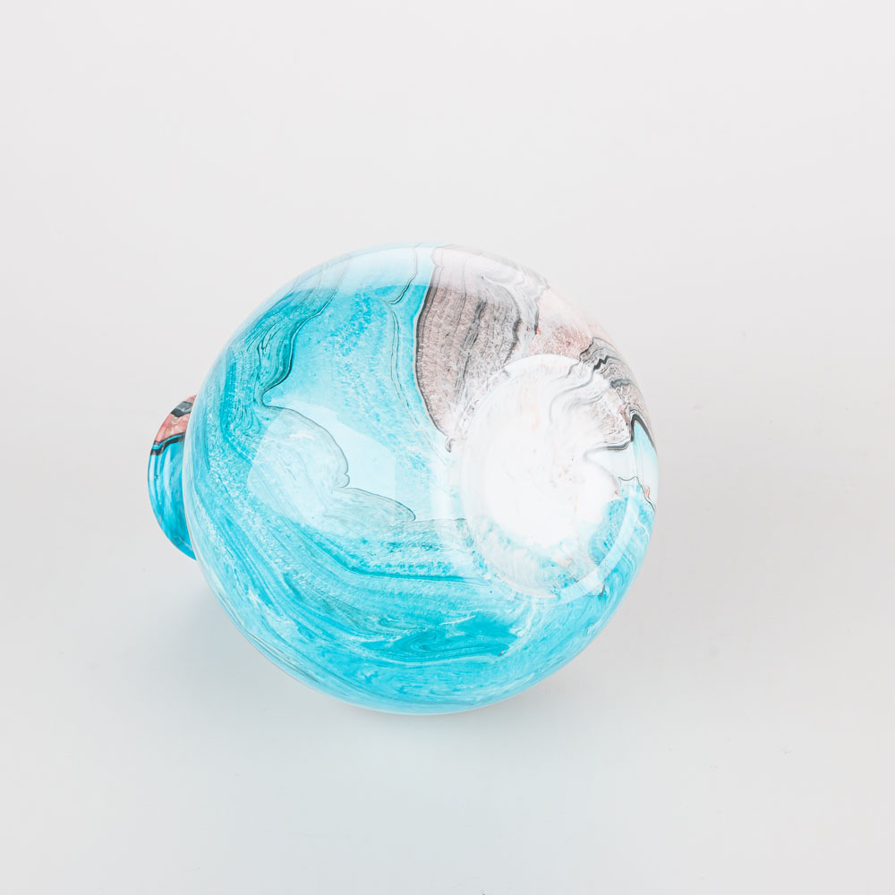 Flacone per diffusori ad acquerello Blue Swirl da 200 ml