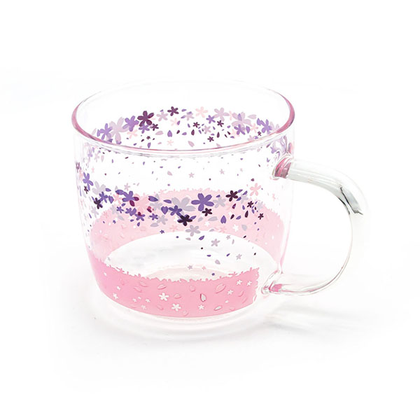 380ml 贴花印花硼硅酸盐玻璃杯