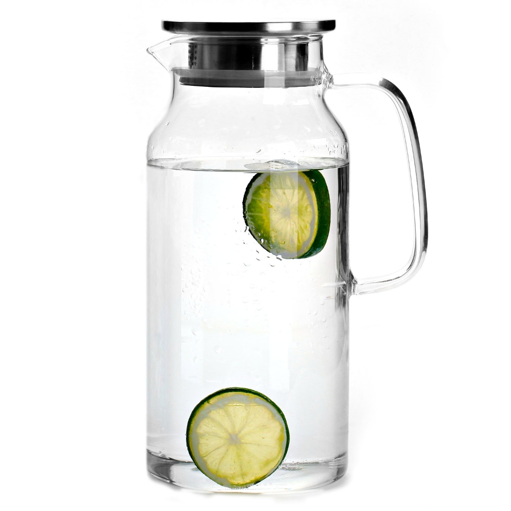 Jarra de agua de borosilicato de 1600 ml en oferta