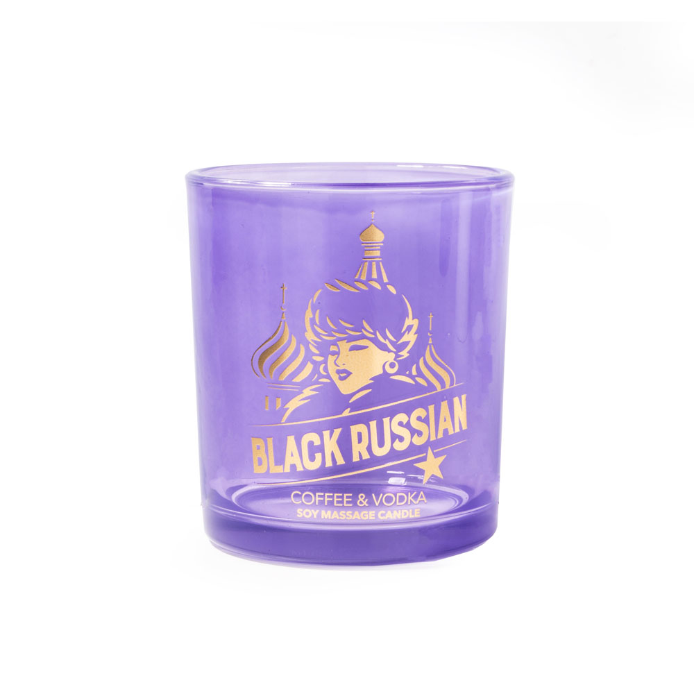 تصنيع حامل شموع زجاجي طباعة ذهبية فاخرة