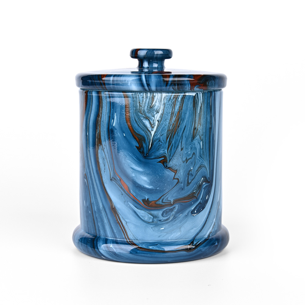 Barattoli di candele in vetro con logo personalizzato per i marchi