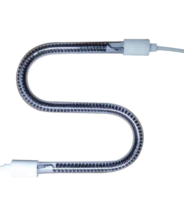 600w 800W 1000W 1500W S W U O R Shape Carbon Fiber Infrared Heating Tubes For Vaccum Heat