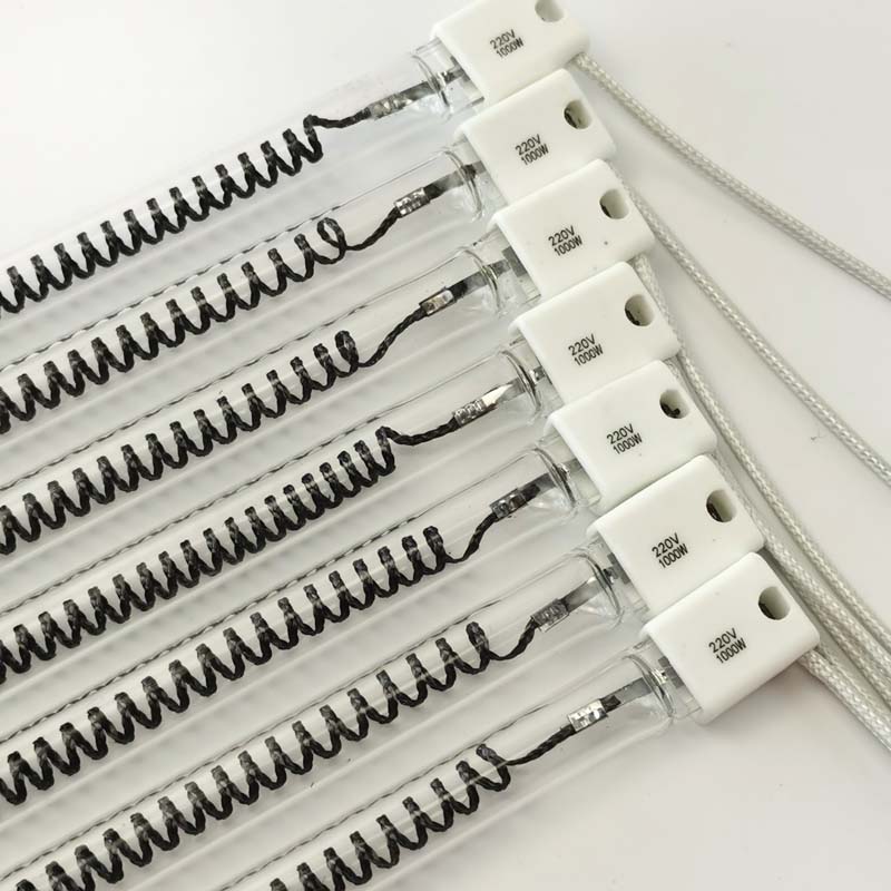 China Manufaturer Quality Good Price Replace Toshiba Carbon Fiber Liner Quartz Warm Heating Lamps