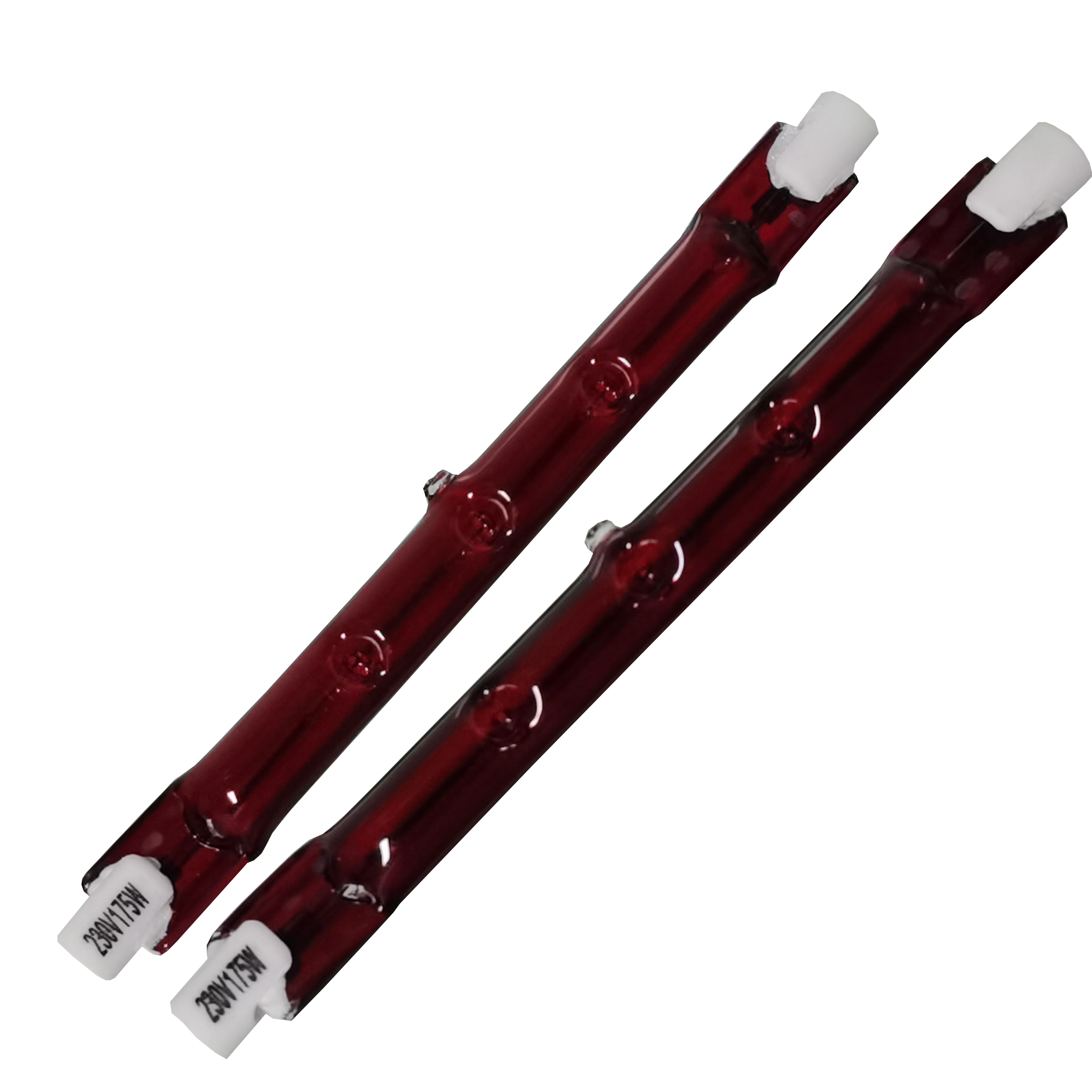 R7s J118 Kurzwellen-Heizrohr, Quarz-Heizung, IR-Wolfram-Halogen-Infrarot-Wärmelampe