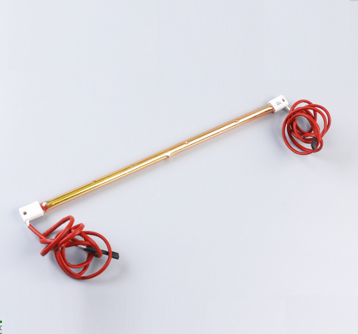 1000w gold coated quartz glass heater halogen lamp tube bathroom infrared heat lamp