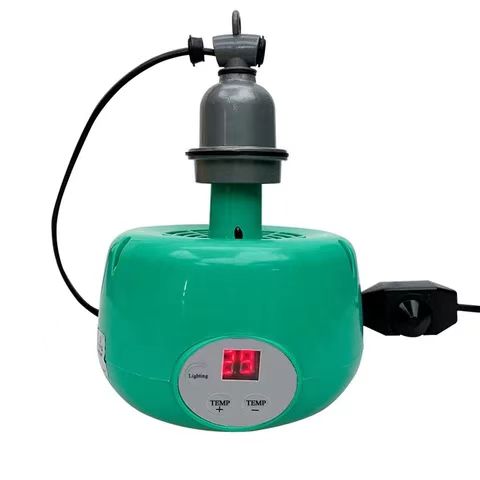 Poultry Pet Electric Heater Blow Molding Heater 400/800W Portable Halogen Fan Heater