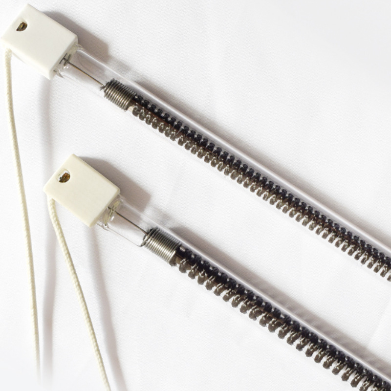 400w 透明石英红外碳纤维户外温室卤素红外线加热灯