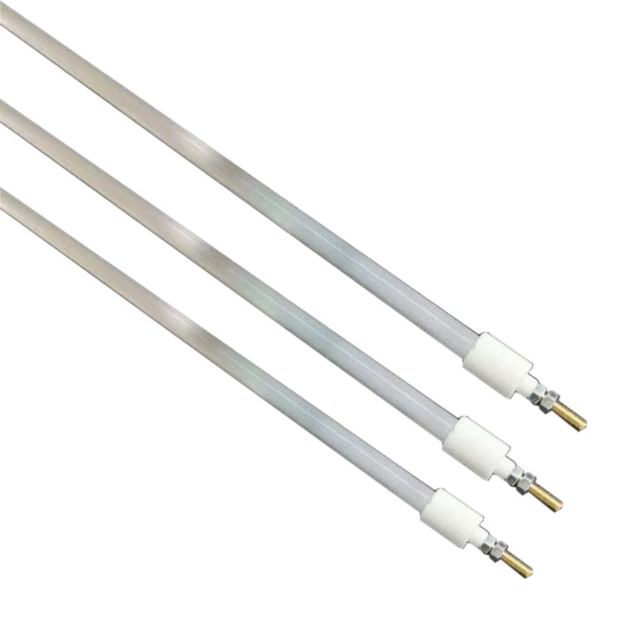 حزام معدني 220 فولت 2000 واط مصباح هالوجين للتدفئة بالأشعة تحت الحمراء