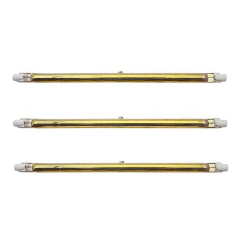 230 V 1000 W 300 mm Wolfram-Doppelhüllen-Halogen-Vollgold-Quarz- ODER Infrarot-Heizlampe