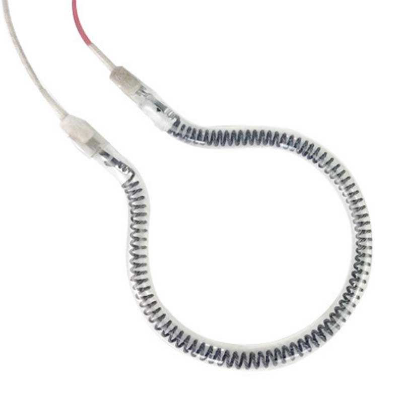 Circular Quartz Tube Halogen Infrared Heater Electric Heater Parts