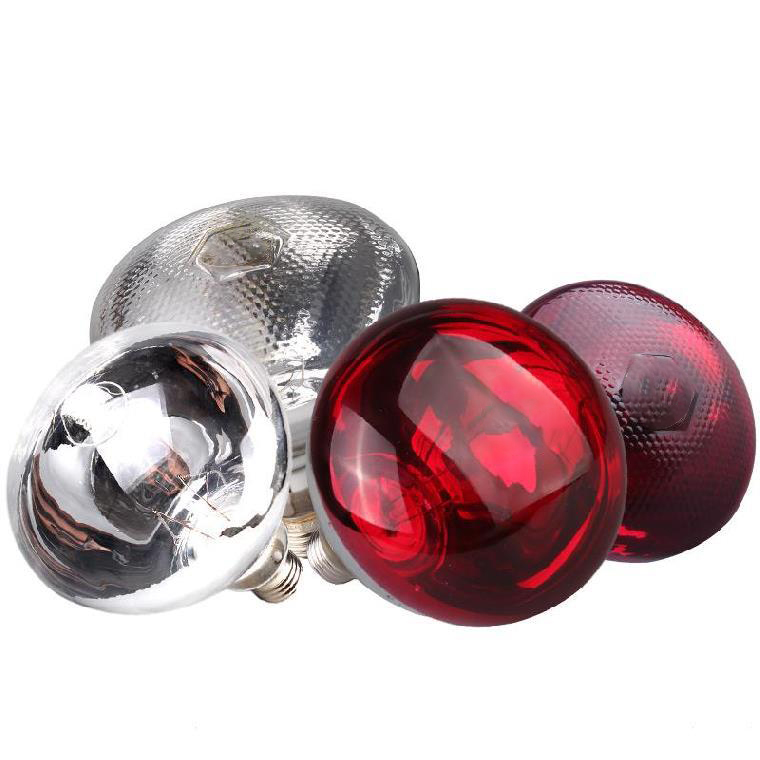 220V 175W New Reptile Heating Lamp Chicks Farm Carbon Fibre  Infrared Heat Lamps For Poultry Farming