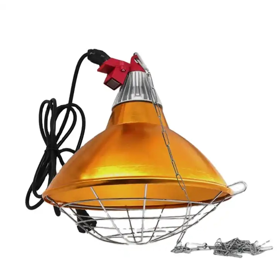 Infrared Heating Bulbs Aluminum Reflector Lamp Shade Heater Lamps Holder Reflector