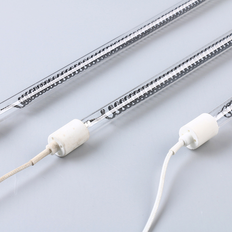 1000 W Ferninfrarot-Kohlenstofffaser-Quarzlampe, die Flaschenmaschine-Heizrohr, Infrarot-Farbe, Backraum-Heizrohre bläst