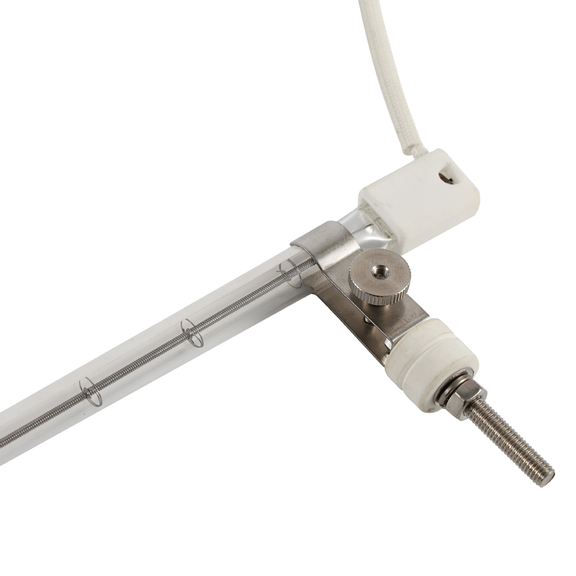 Half White Halogen Tungsten Wire Heating Tubes for Drying Equipment Infrared Quartz Heater IR Lamp