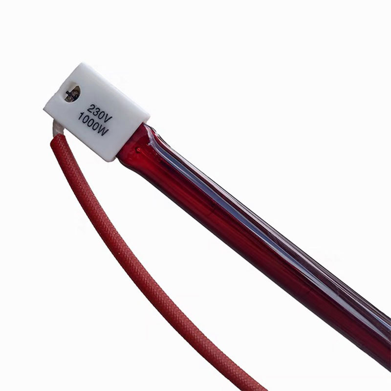 220V 1500W Quartz Infrared Heat Lamp Paint Drying Ruby Slim Infrared Halogen Heating Lamps