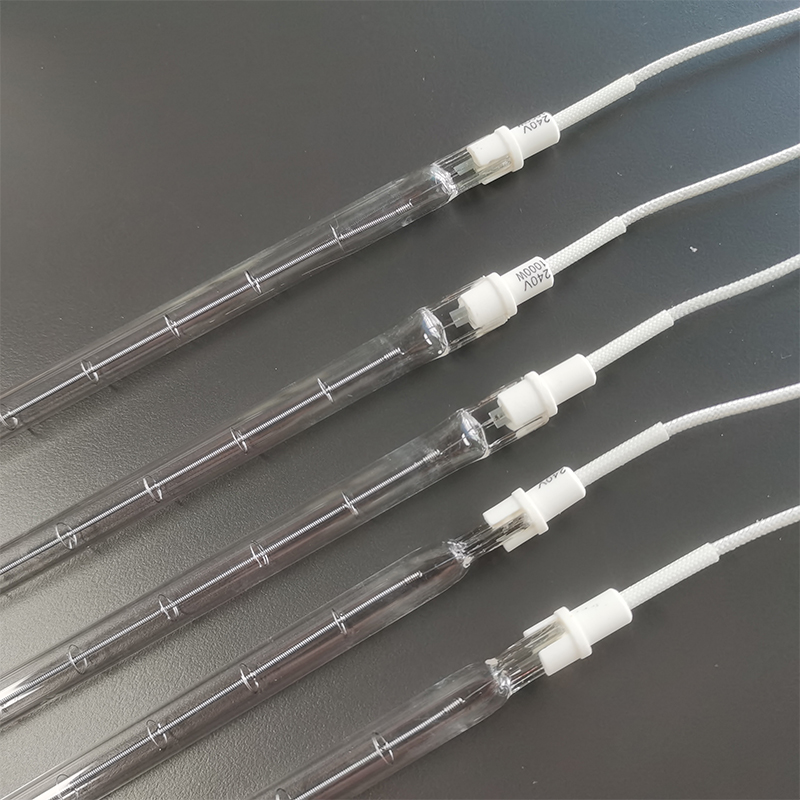 240V 1000W Electric Halogen Lamp Infrared Heating Tube Quartz Heater Replacement Lamp