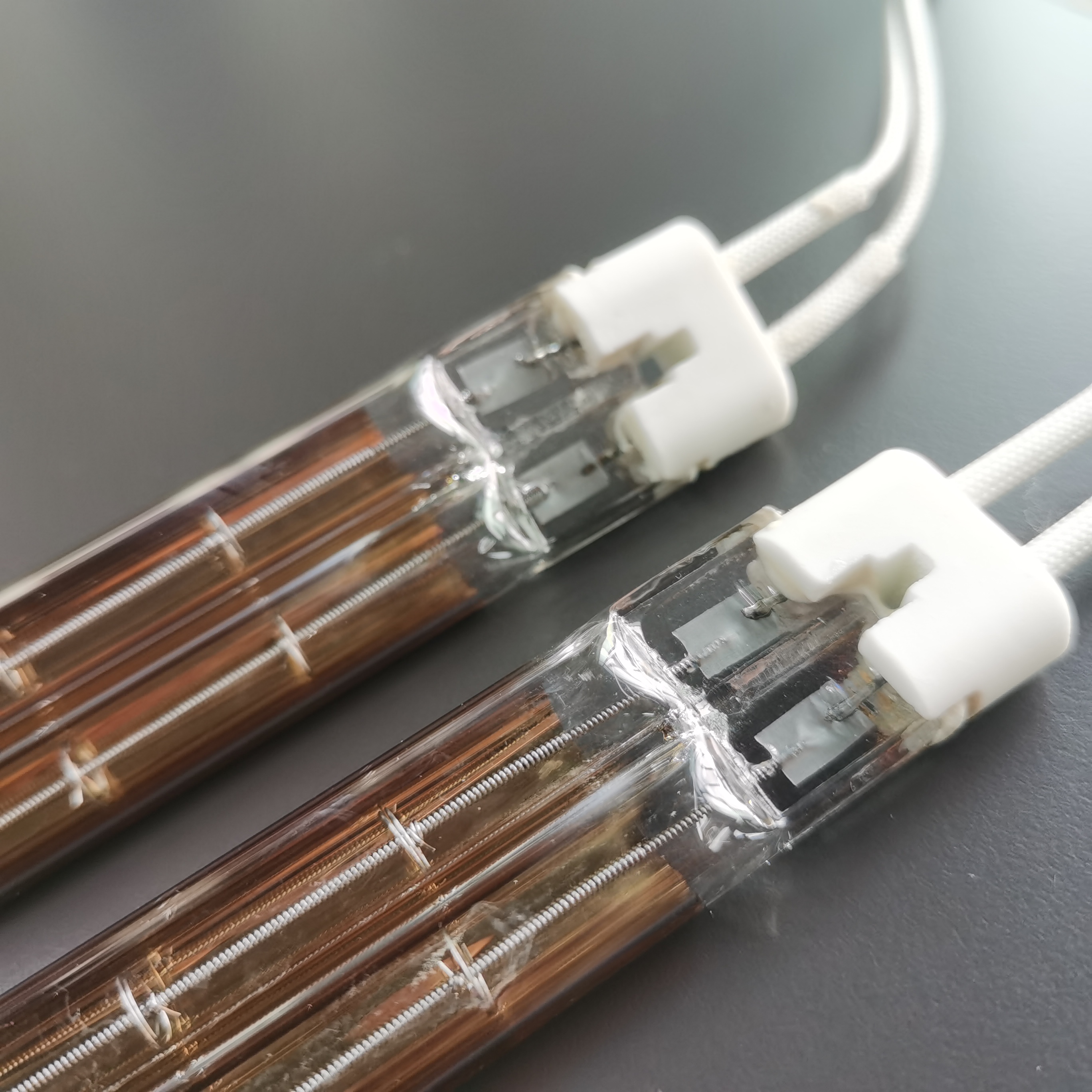 Wholesales 380V 1500W Shortwave IR Drying Lamps Heaters Halogen Infrared Dryer Lamps for Industrial Heating