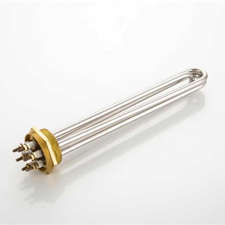 220V 6KW Stainless Steel Industrial Water Immersion Heater Tubular Heater Electric Flanged Immersion Heaters Element