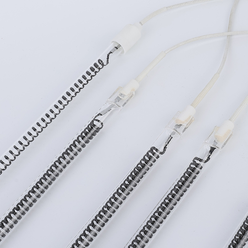 1200W 650mm 220V S Shape Carbon Fiber Infrared Heater Infrared Halogen Heating Tube Lamp