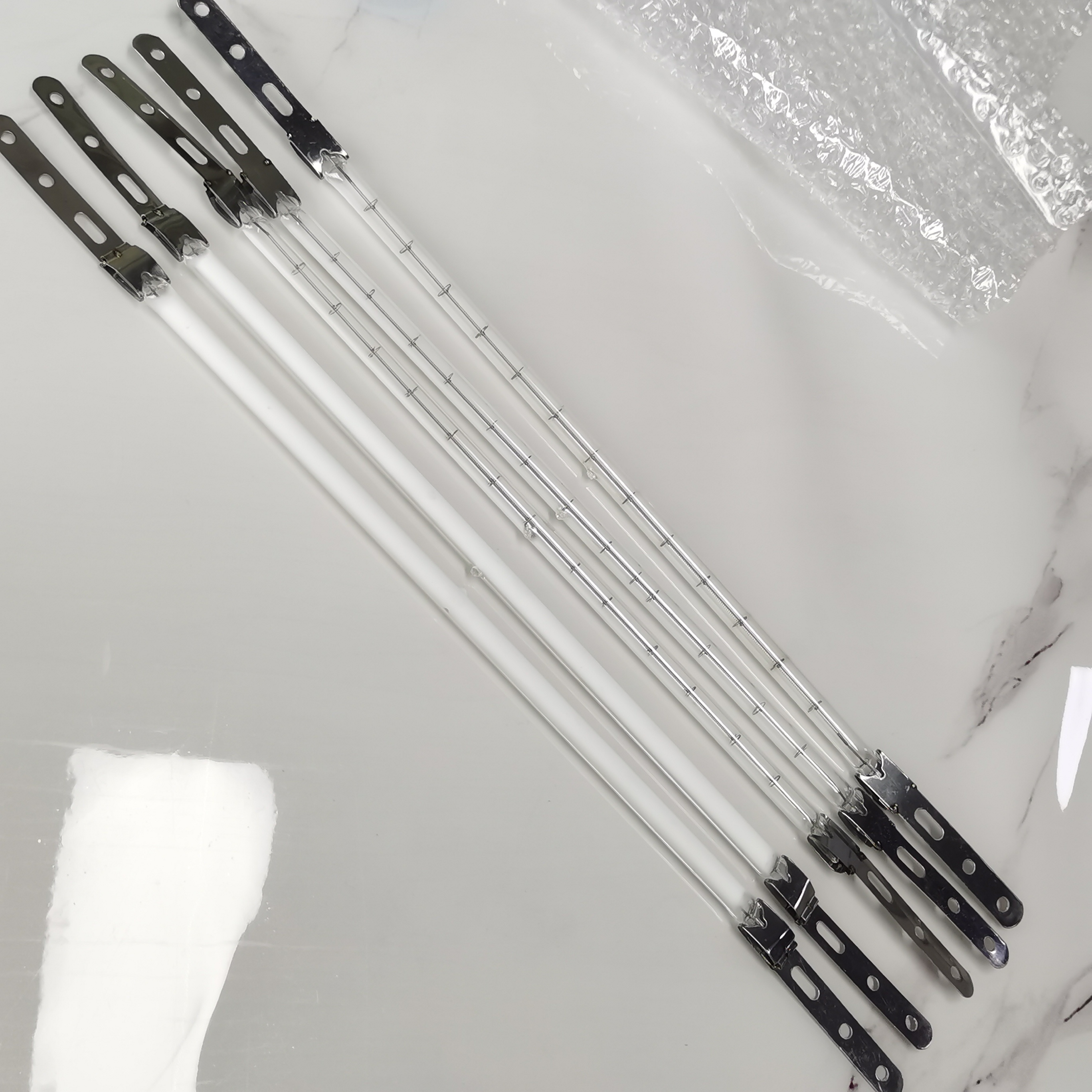 1500w 2000w X-Clip Halogen Quartz Heating Tube for Bottle Blowing Machine Shortwave Infrared Lamps Heating Tube