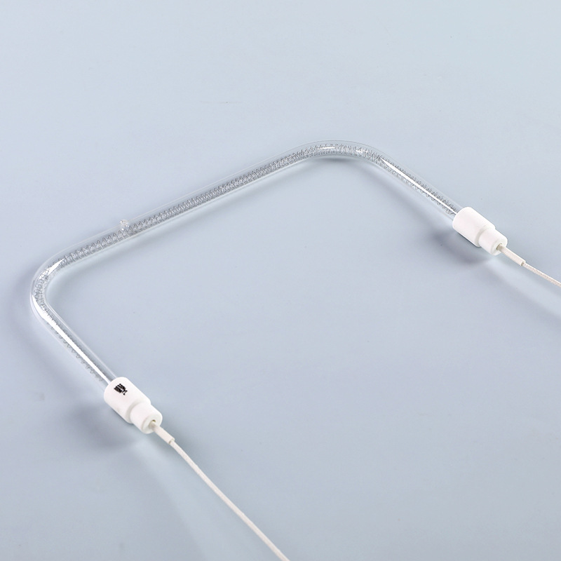 Manufacturer U-shaped Light Wave Disinfection Cabinet Heating Tube High-temperature Quartz Tube Heating Tubes
