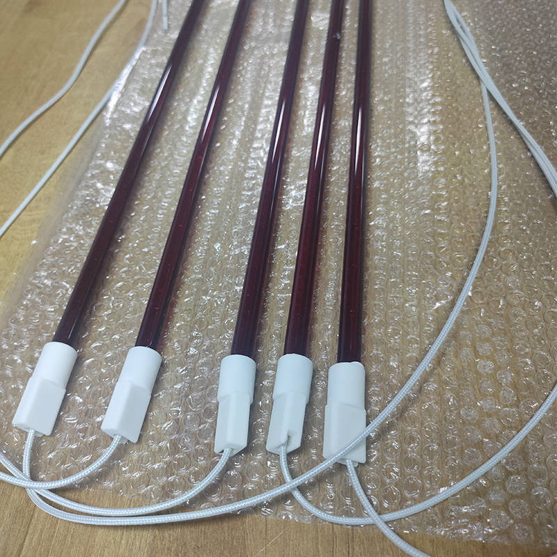 Réflecteur électrique en céramique, chauffage infrarouge en tungstène, équipement halogène, lampes chauffantes de séchage, élément pour Machine à souffler