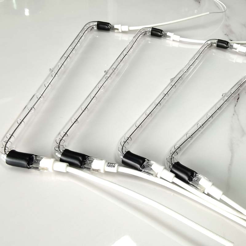 China Infrared heat lamps Curve lamp manufacturer