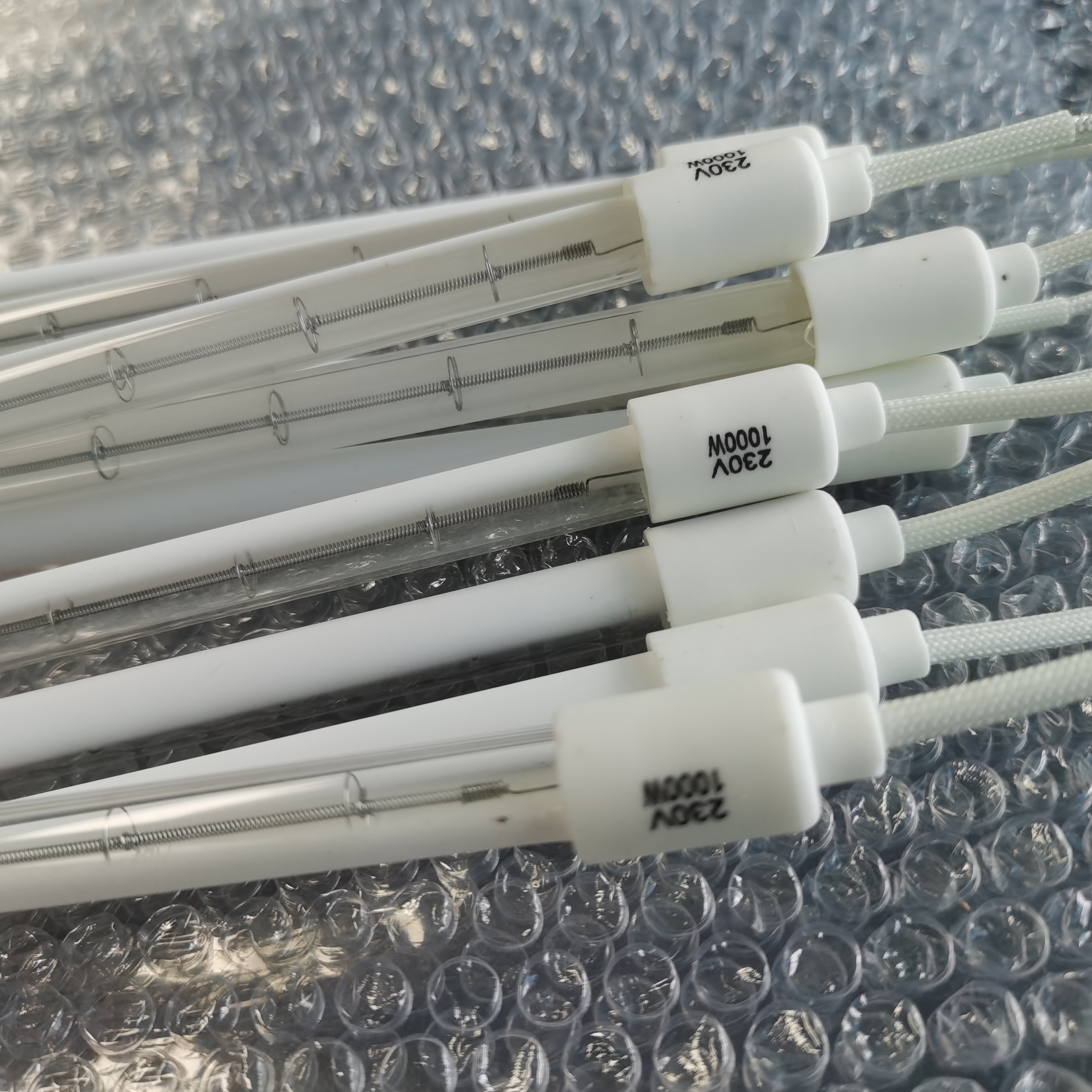 500-4000W Single Tube Short Wave Frosted Infrared Heating Lamp Tube Heater Element for Electric Stove