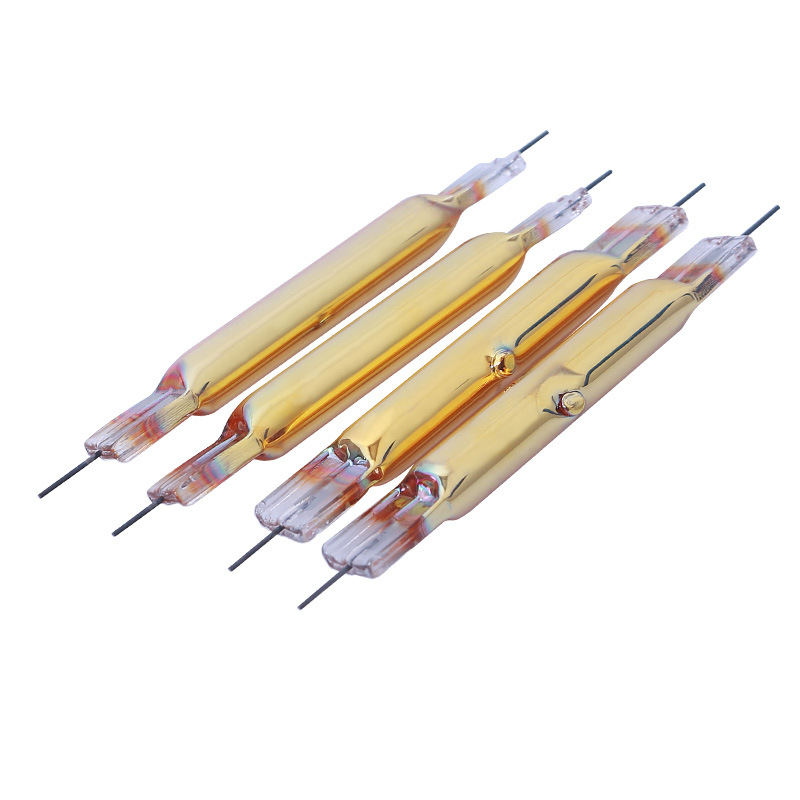 全镀金卤素加热管 短波红外线加热管 红外线加热灯行业