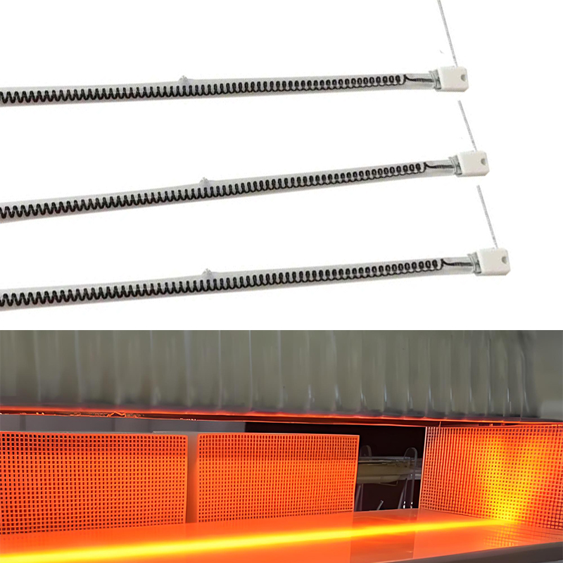 Wholesales Price Carbon Fiber Heating Tube Lamp Infrared Heating Lamp for Screen Printing