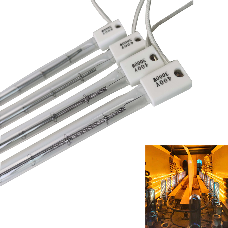 Wholesale Halogen Quartz 240V 500W Infrared Heat Element for PET Blowing Preheating