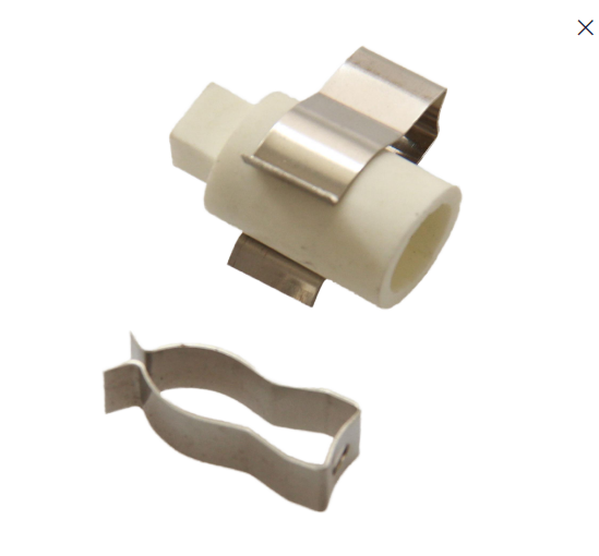 مقطع من الفولاذ المقاوم للصدأ السيراميك لأنبوب تسخين ألياف الكربون مصباح أنبوب التدفئة الكهربائية متين وعملي