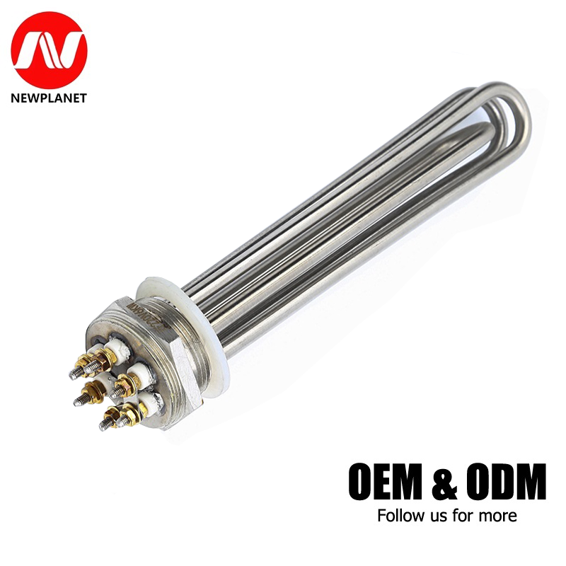 Élément chauffant pour Autoclave à Immersion électrique, 220V, 3kw, 280MM SS316, pièces de chauffage domestique, résistances Bain Marie