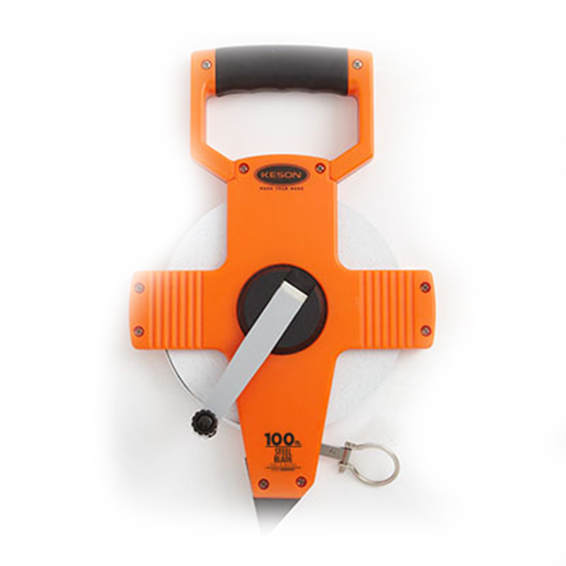 Hochwertiges Keson NR-Serie Stahlklingen-Maßband mit Hakenende – Fuß, Zoll, Achtel