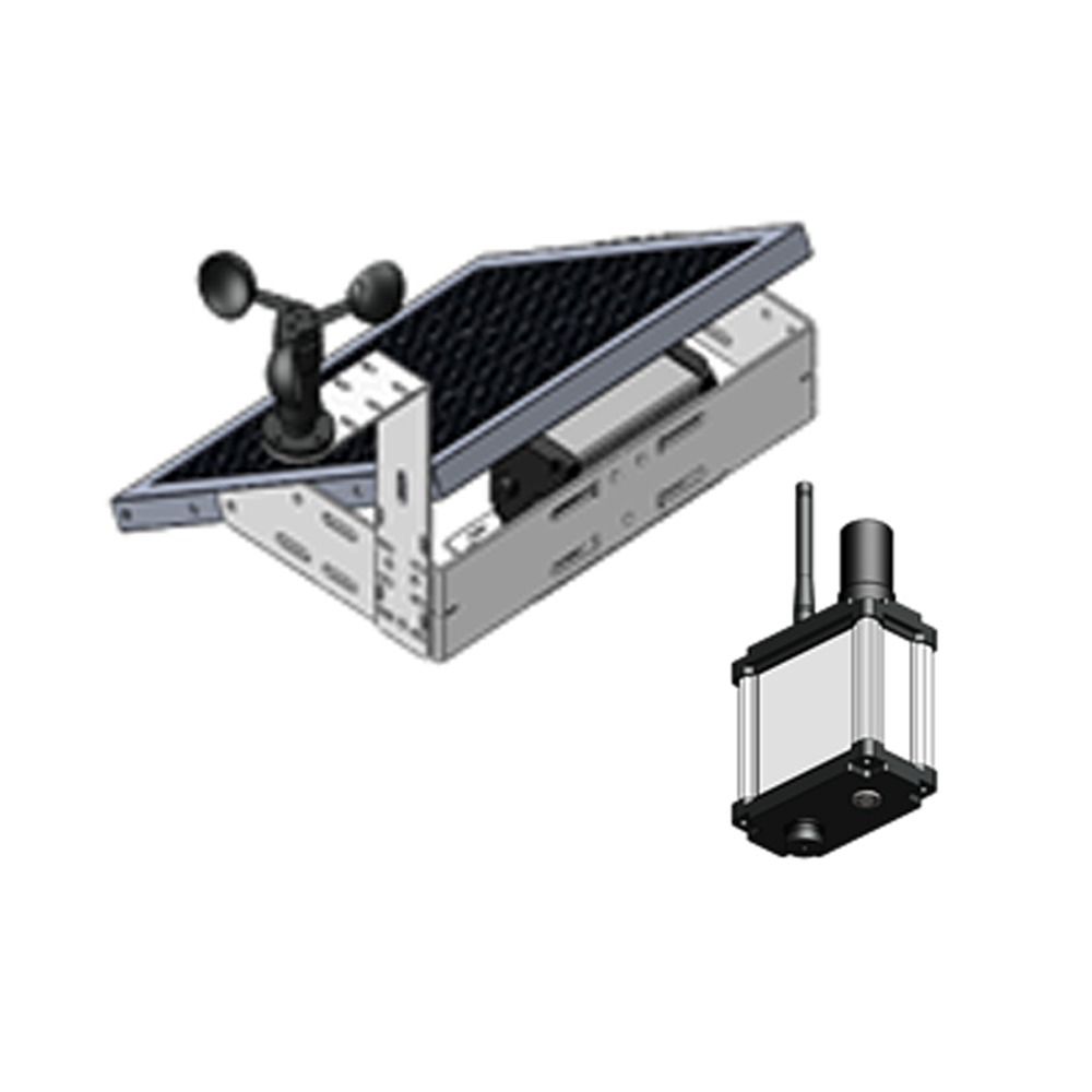 Echtzeit dynamisches Überwachungssystem für groß angelegte Industriestrukturen