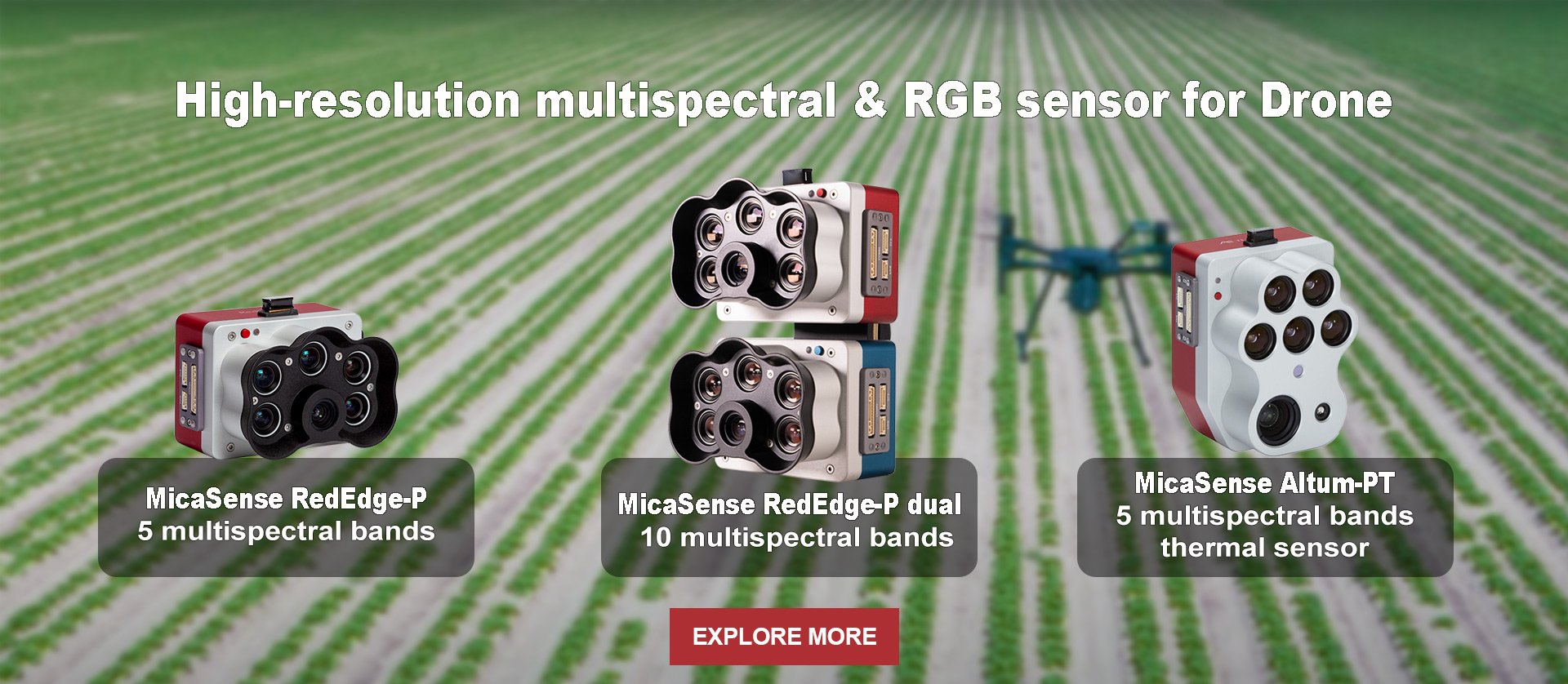 Micasense Rededge-P Multispectral Sensor