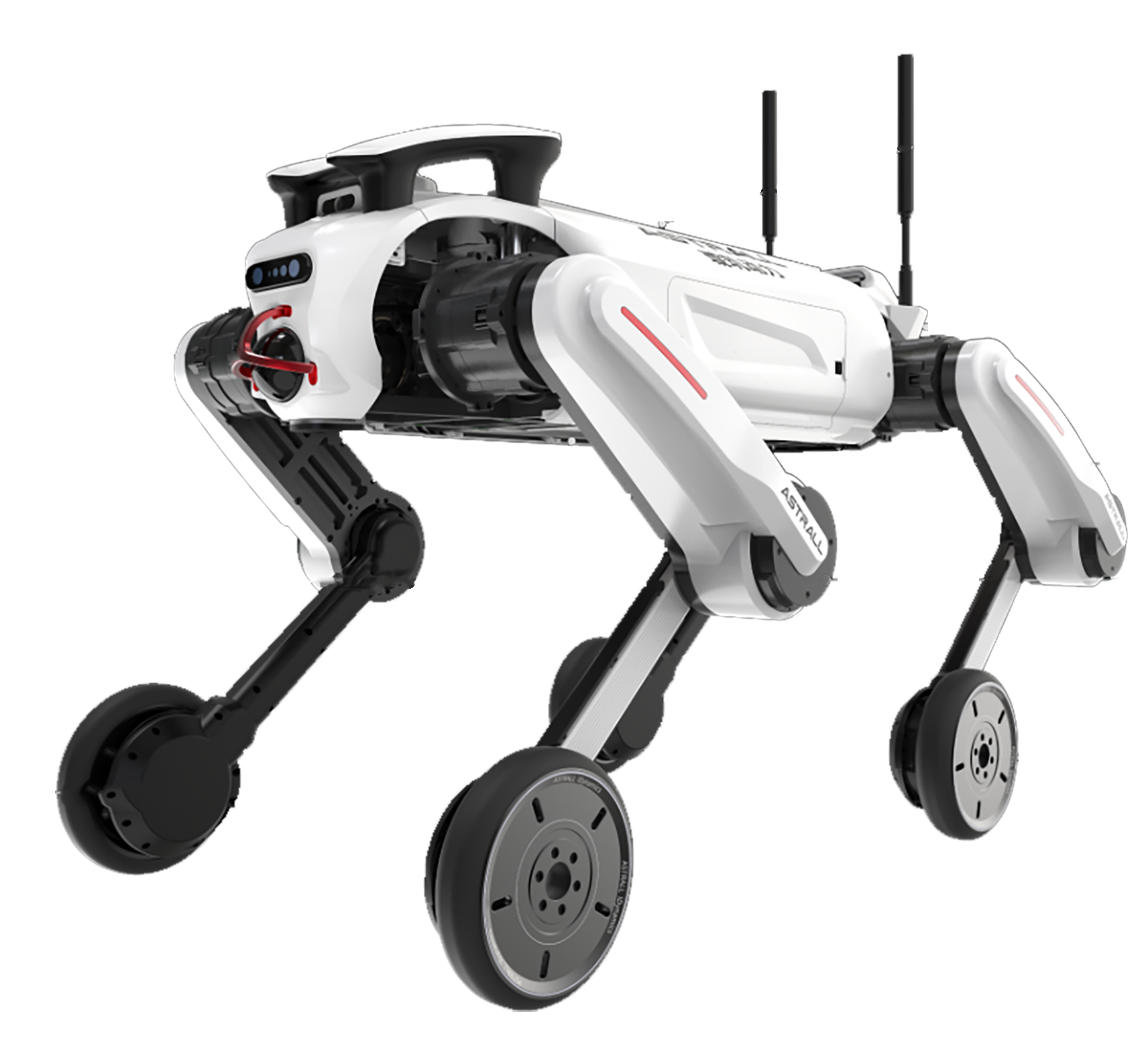 ASTRALL·AO1  All-terrain heavy-duty wheeled foot control platform