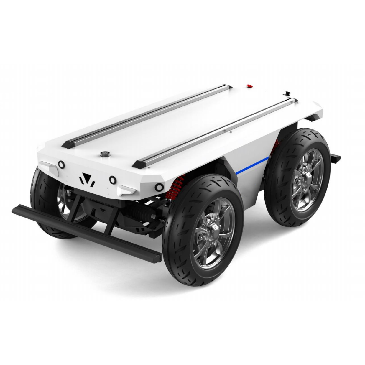 PJFR-mid Ackermann Steering Piattaforma robotica mobile: UGV versatile