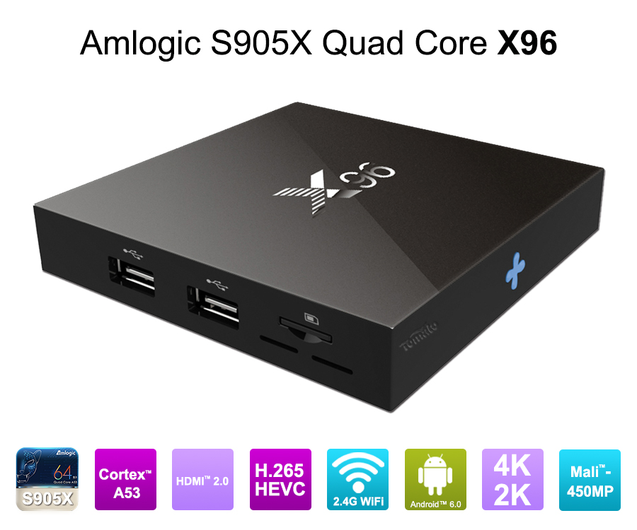 Android Akışı Akıllı TV Kutusu 905X 4K Kodi