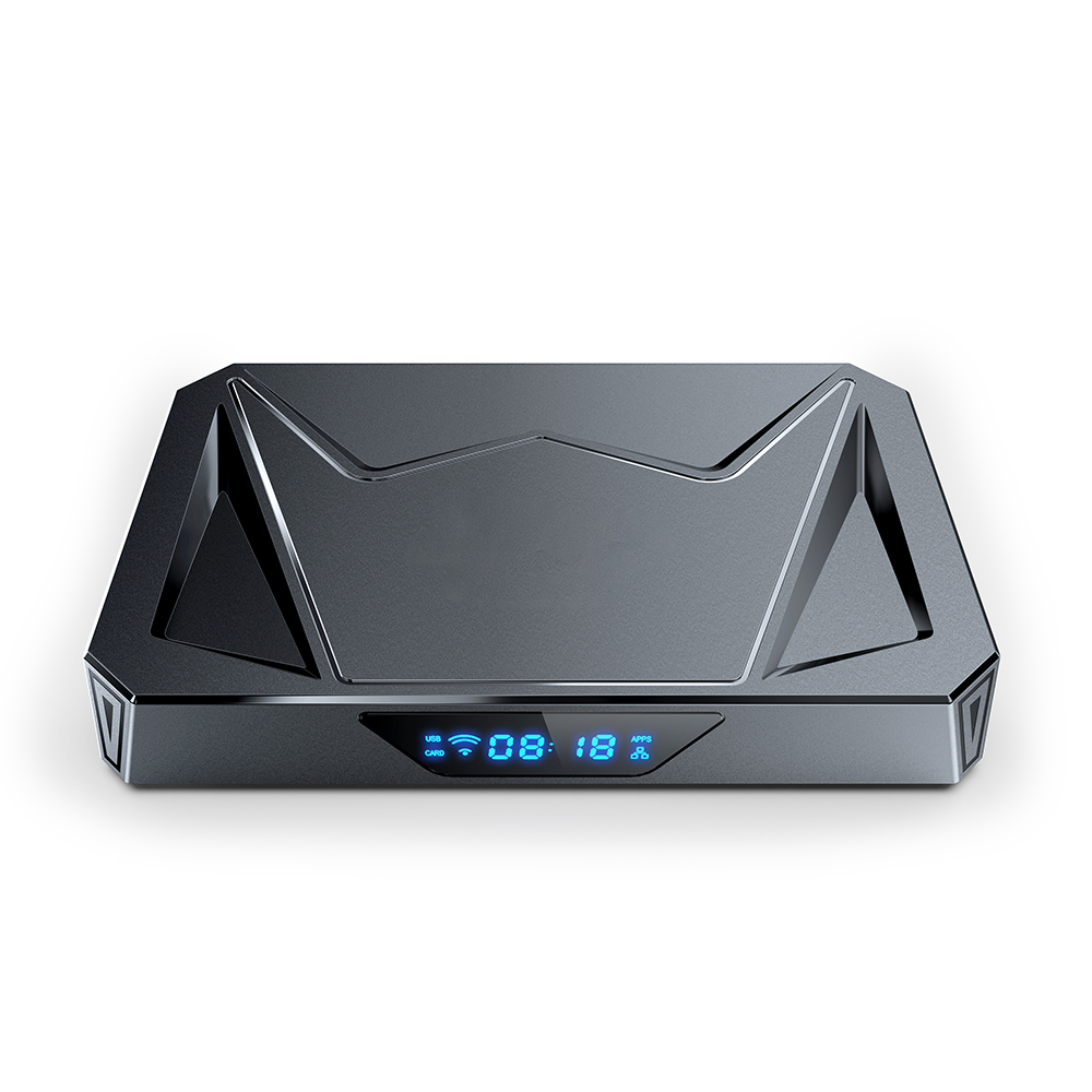 Android 14 Smart TV Box Qcta Core Streaming Media Player