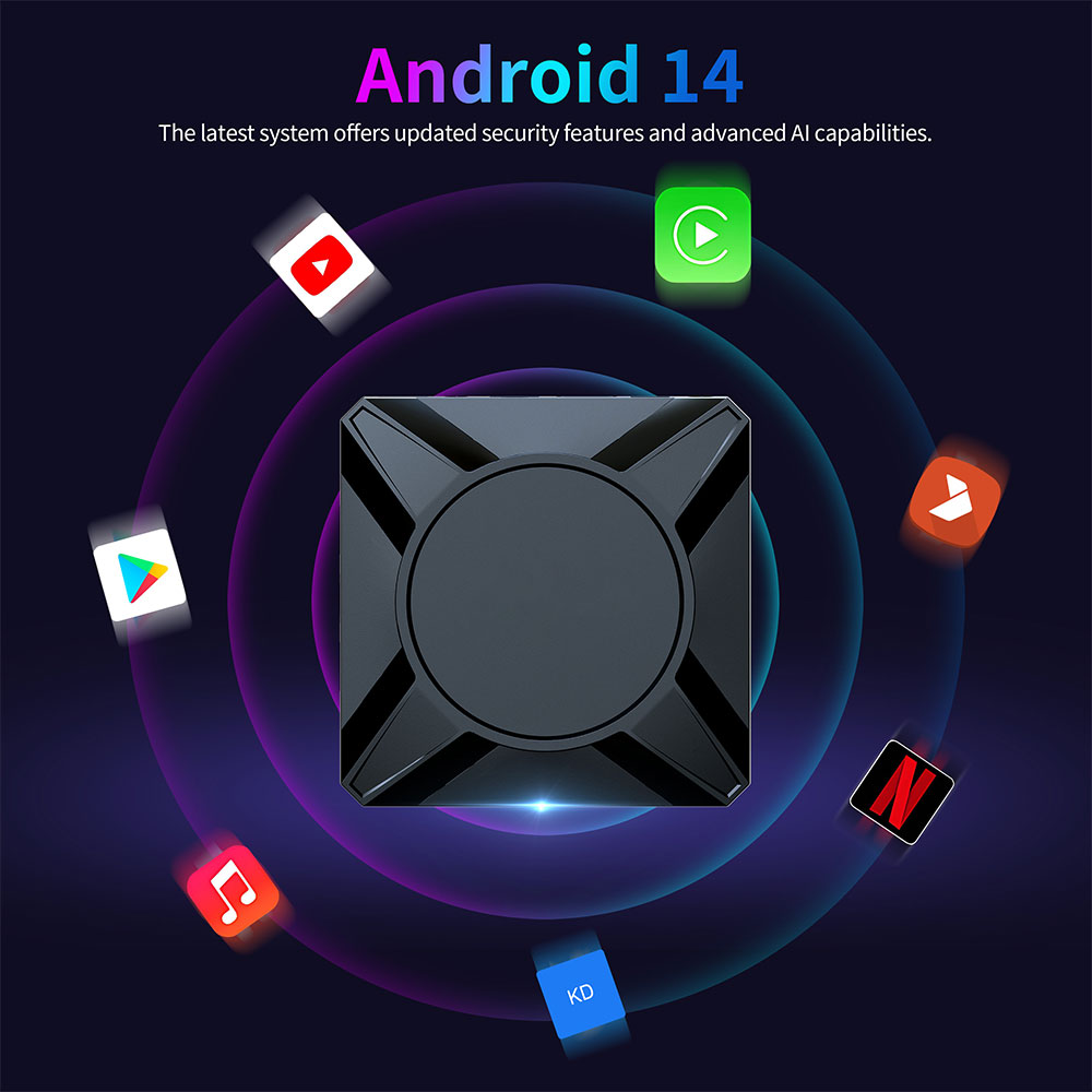 Custom Android TV Box | Amlogic S905X5M Quad Core 4K HDR10 Player | Shenzhen Tomato OEM/ODM