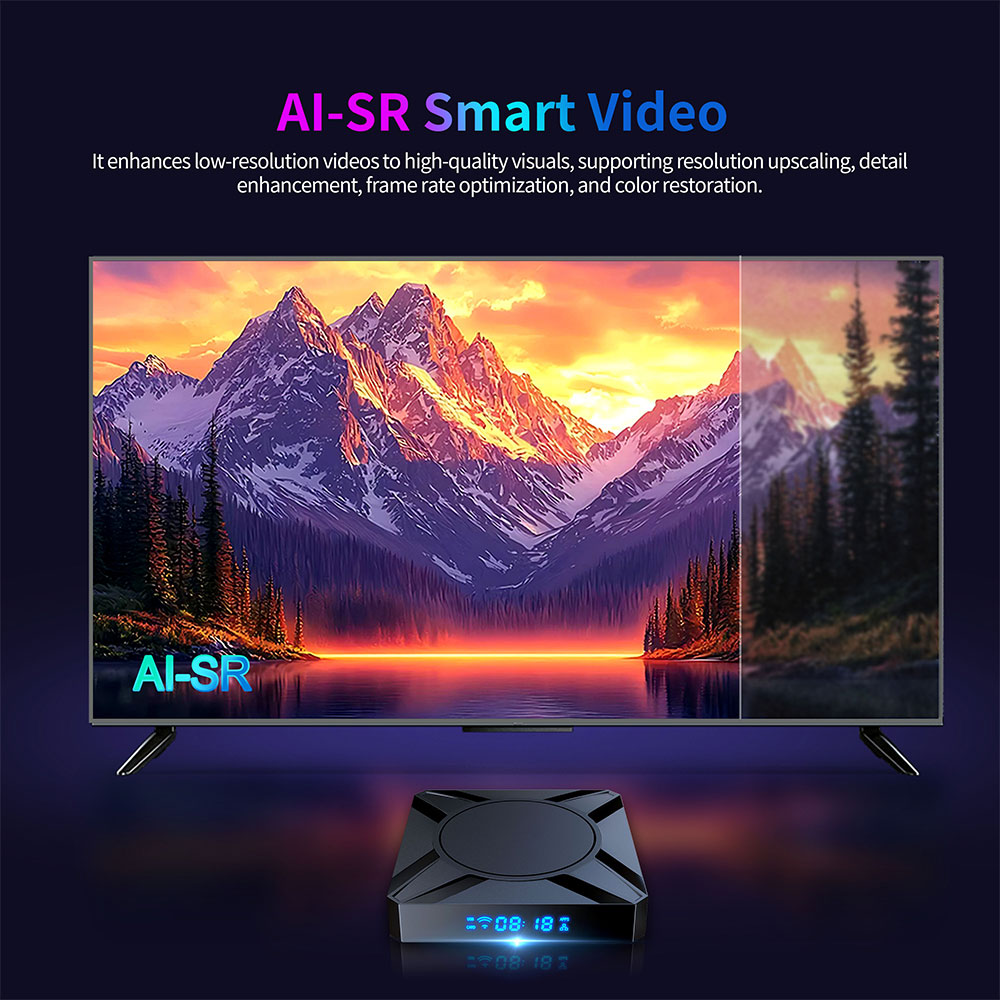 Custom Android TV Box | Amlogic S905X5M Quad Core 4K HDR10 Player | Shenzhen Tomato OEM/ODM
