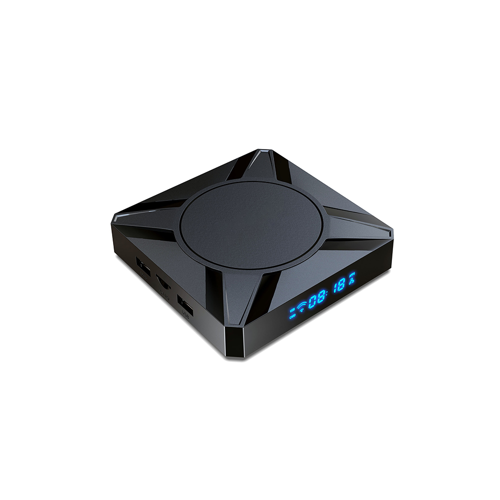 Custom Amlogic S905x5m Quad Core Android TV Box 4K UHD HDR10 Streaming Media Player