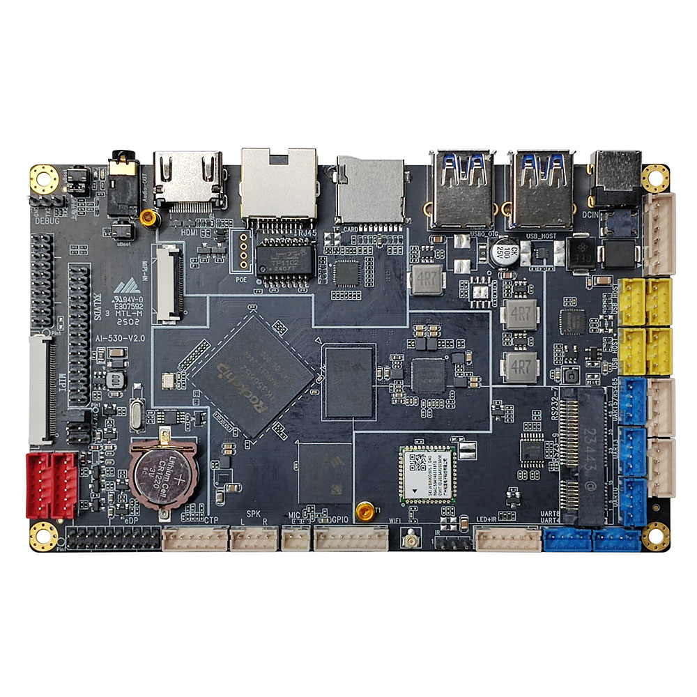 Rockchip RK3568 Commercial Display Board | 4K Output, NPU AI, Multi-OS Support
