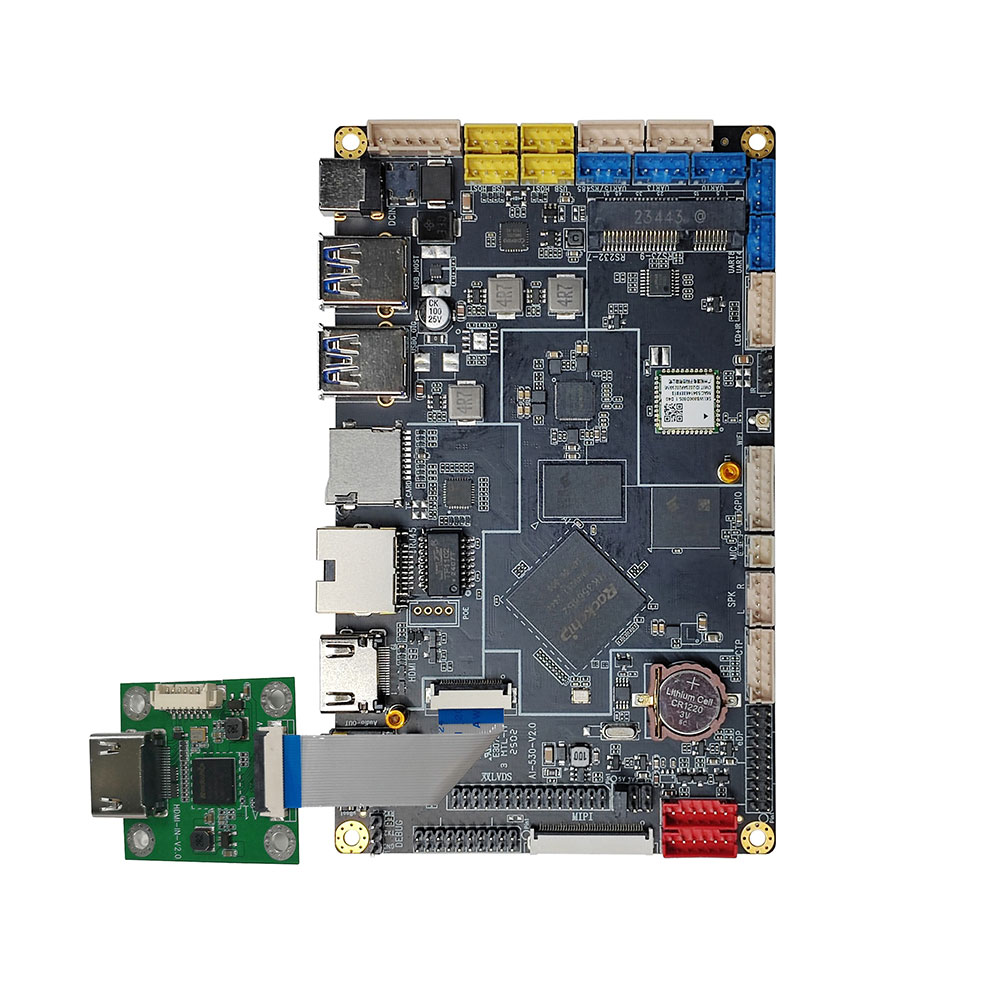 Rockchip RK3568 Commercial Display Board | 4K Output, NPU AI, Multi-OS Support