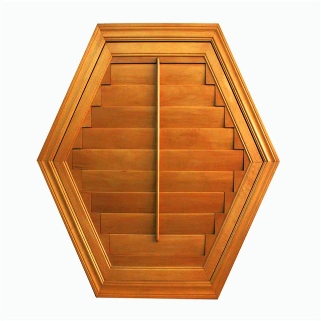 PVC-Fensterläden Luxus Interior Wooden Plantation Fensterläden