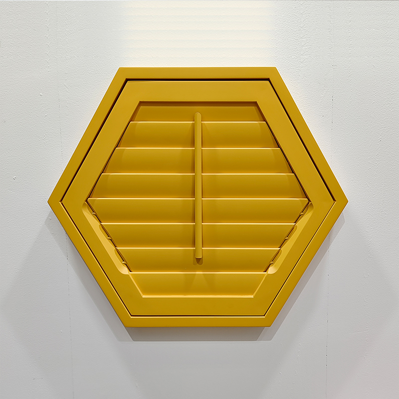 Fensterladen, Haushaltsladen, geformter Fensterladen