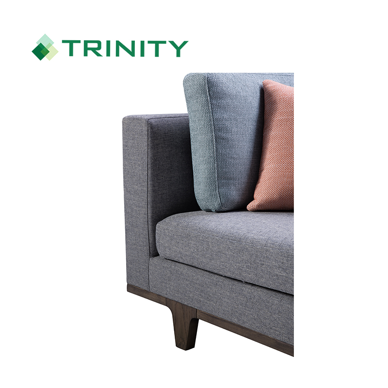 Cathaoirleach Sofa Fabraic Nua-Aimseartha Só Chaise Lounge le haghaidh Seomra Óstáin
