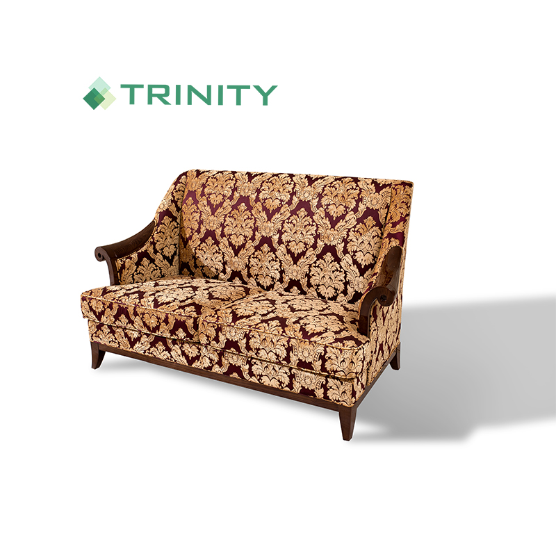 Custom Made Durable Hotel Furniture Classic Italian 2 Seat Sofa