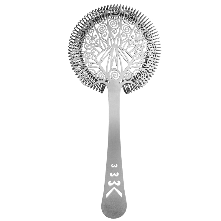 La barre professionnelle faite sur commande d'usine usine le tamis de cocktail d'acier inoxydable de catégorie comestible